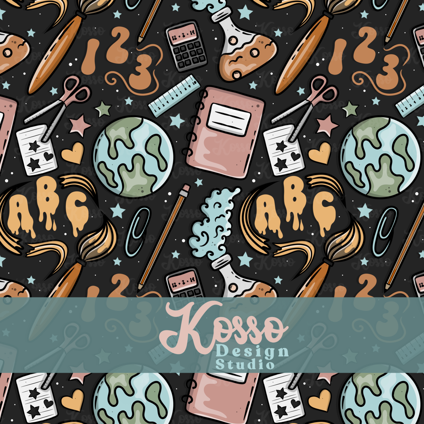 Back to school - Non exclusive seamless design