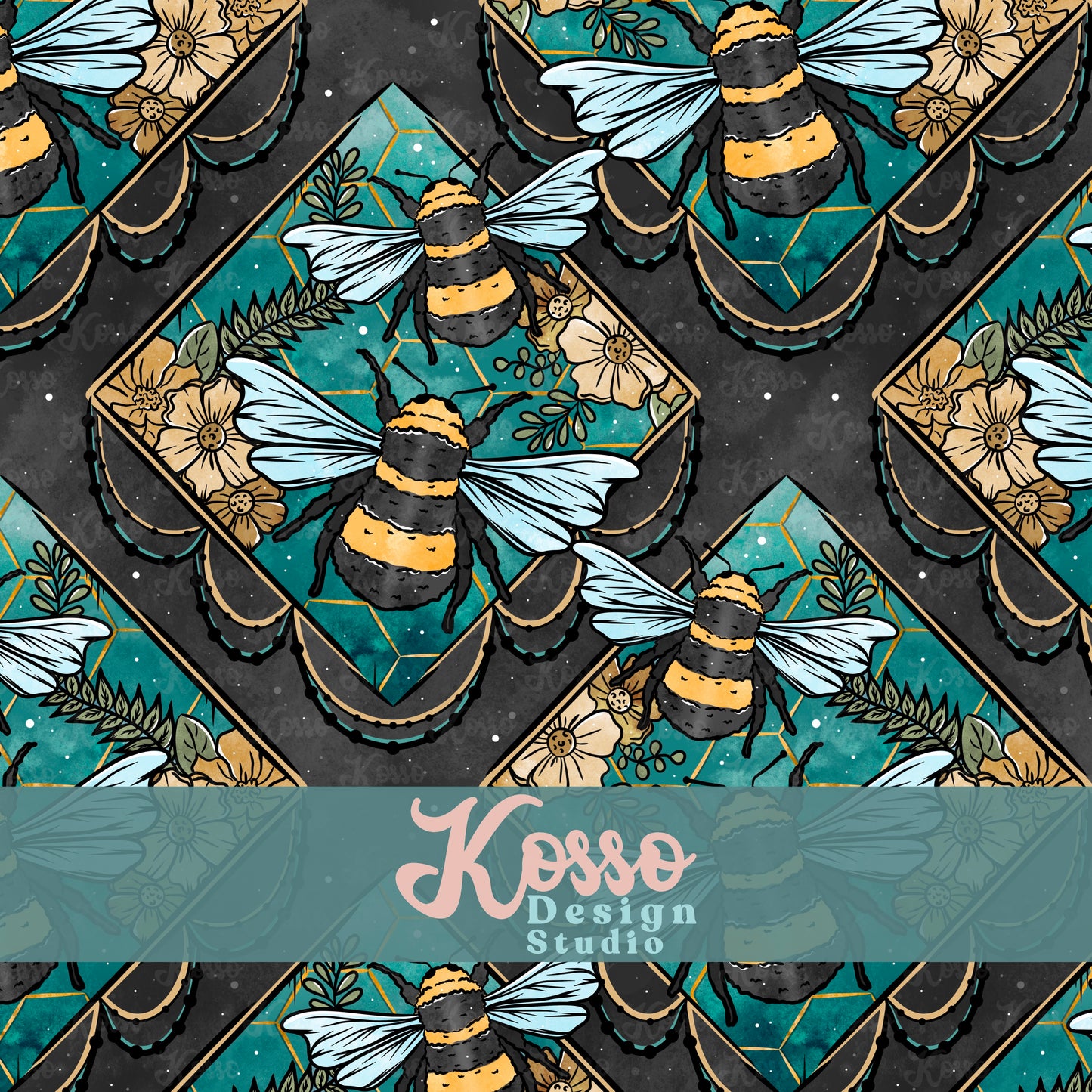 Bumble bee lace - limited Exclusive (5 available each CW)- Seamless Design