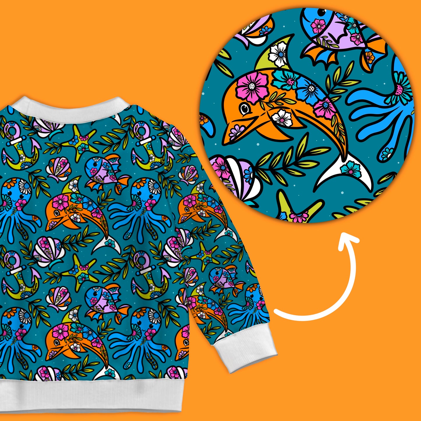 Floral Ocean - Limited exclusive (5 available of each)- Seamless Design