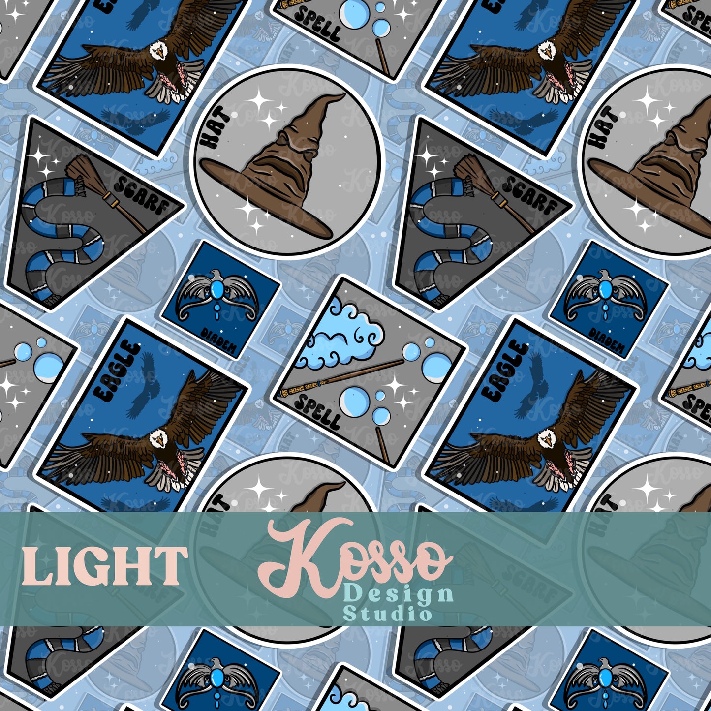 HP Houses / Eagle - Limited exclusive (14 available of each CW) - Seamless Designc