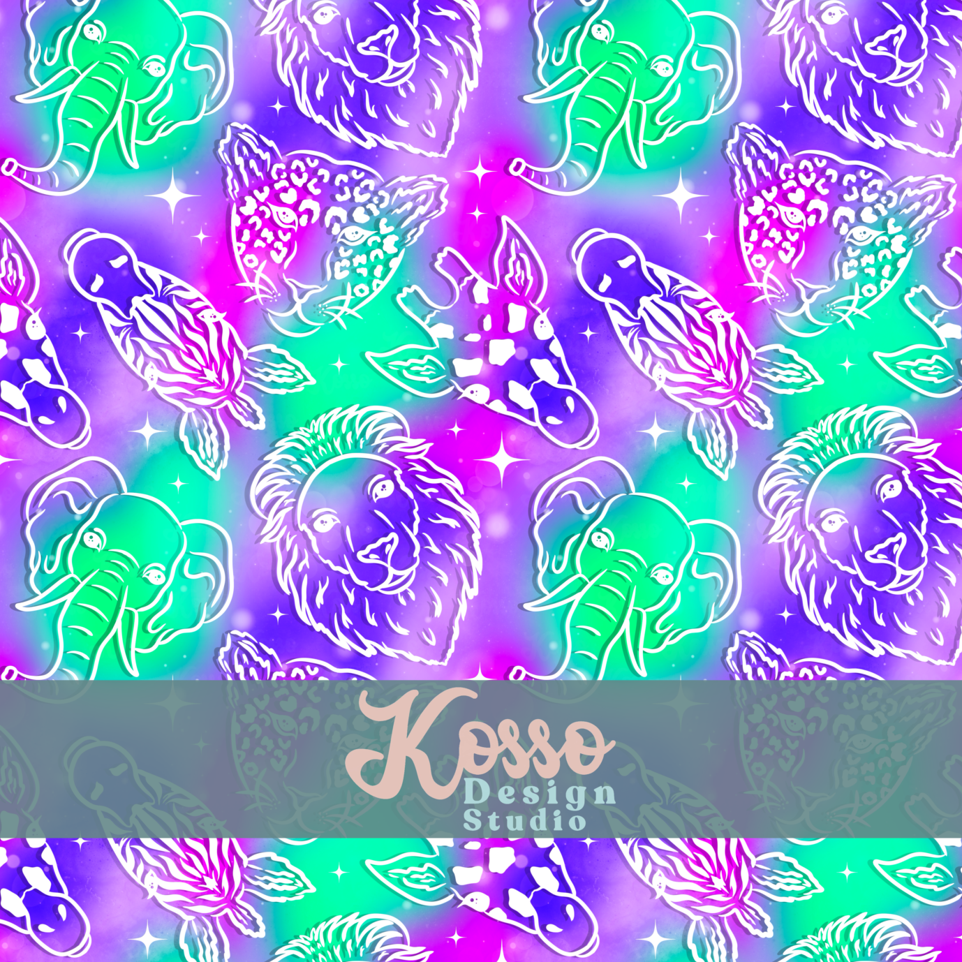 Swim safe jungle - non exclusive - Seamless Design