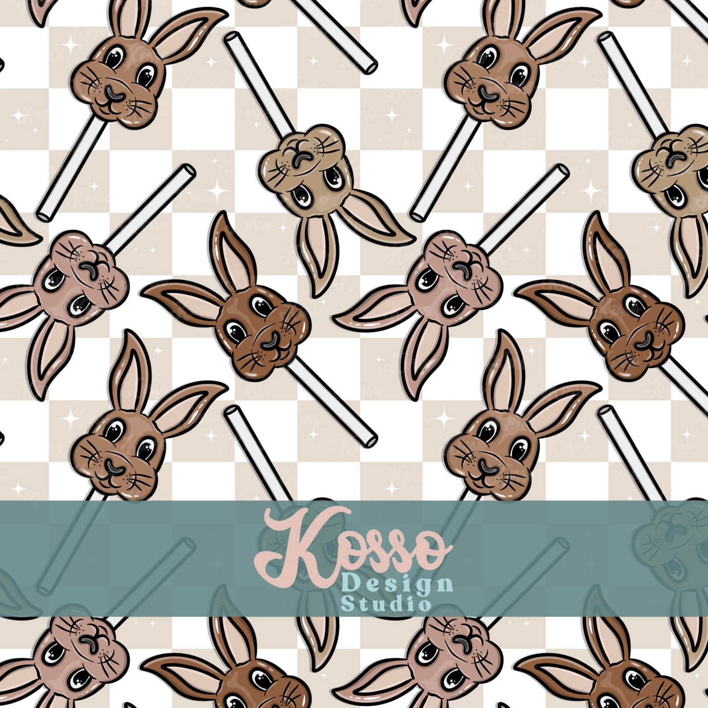 Bunny Pop - non exclusive - Seamless Design