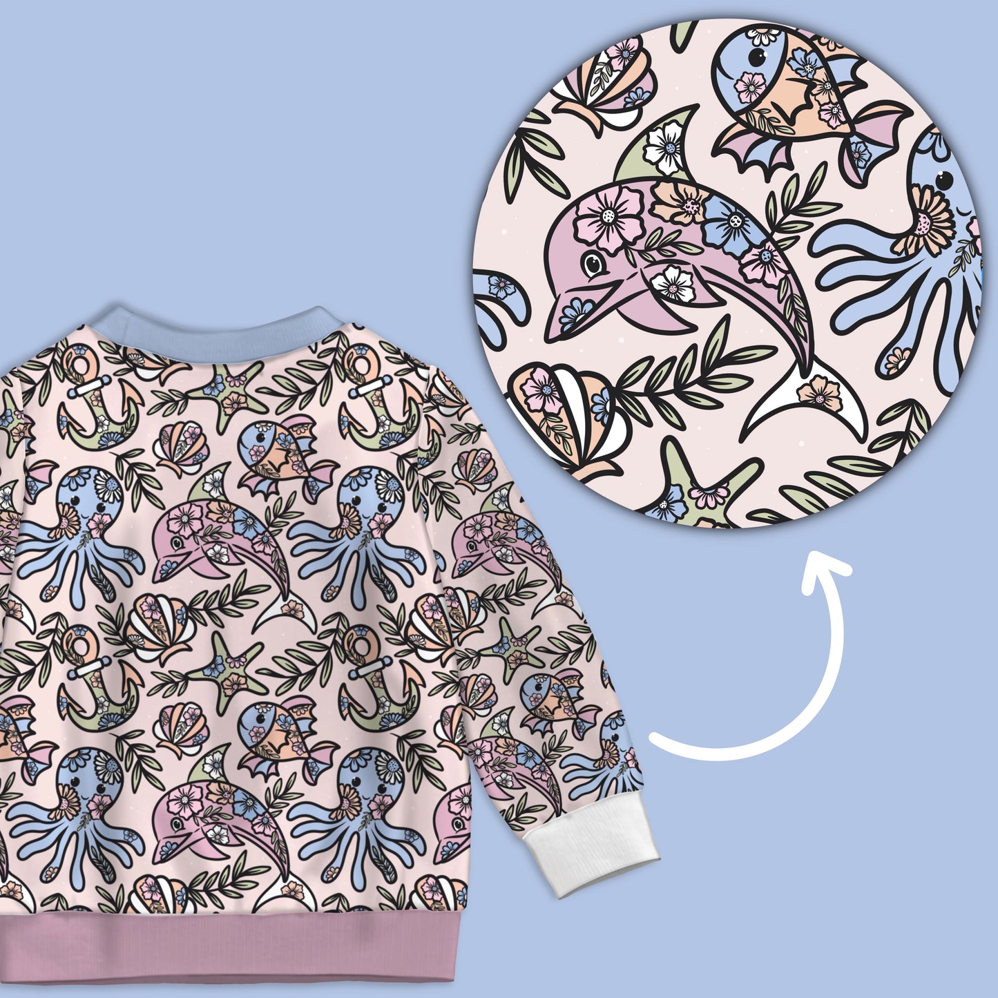 Floral Ocean - Limited exclusive (5 available of each)- Seamless Design