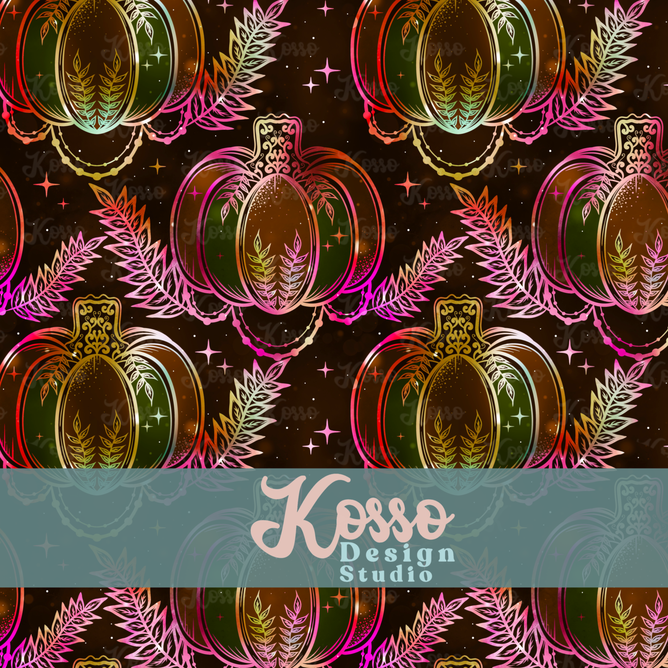 Lace Pumpkin - Limited Exclusive seamless design (4 available)