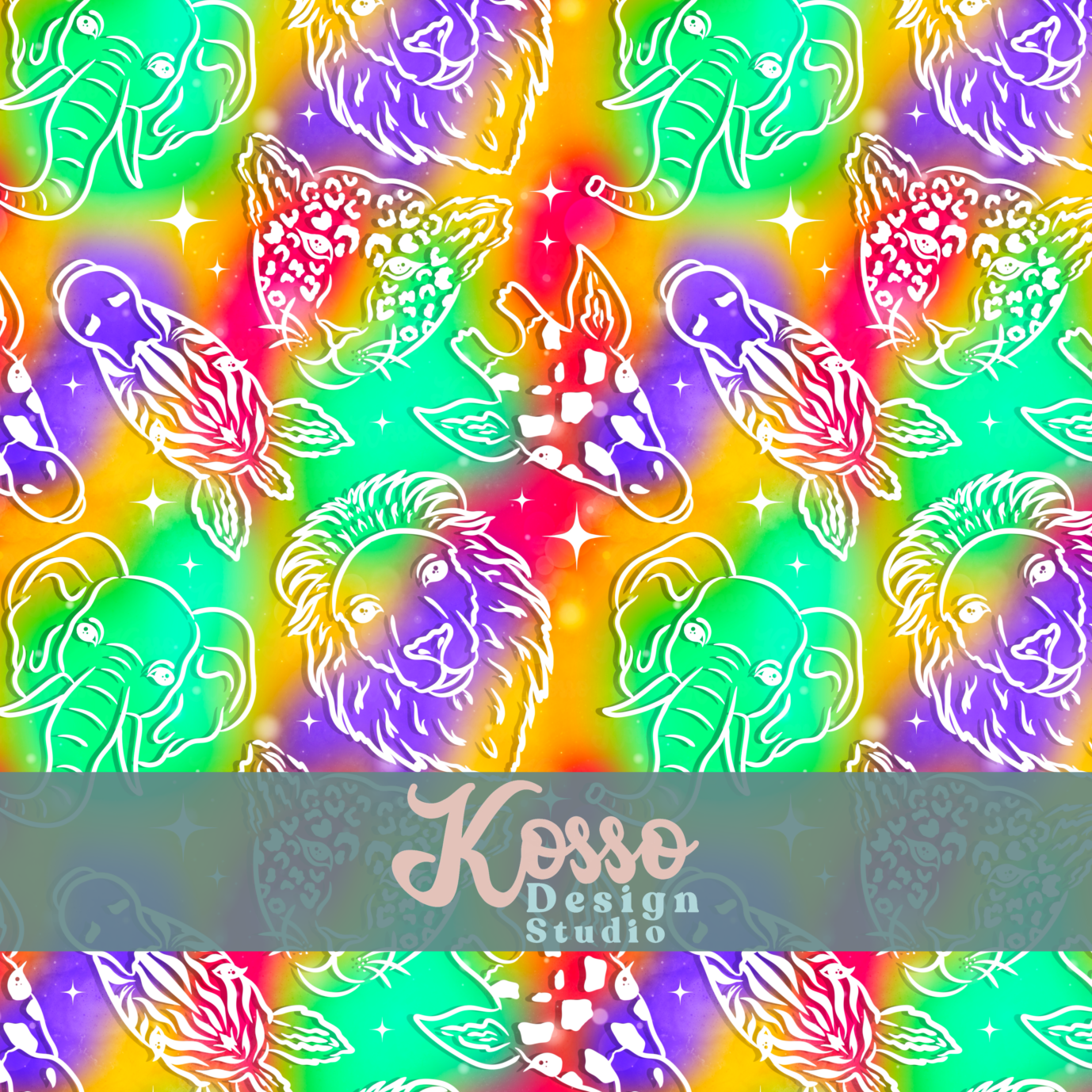 Swim safe jungle - non exclusive - Seamless Design