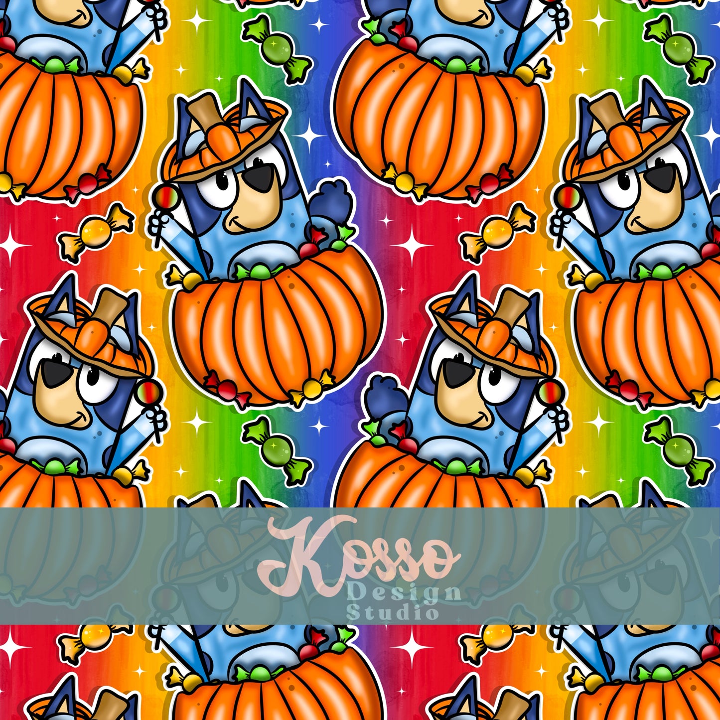 Spooky dog - Limited exclusive (5 available of each)- Seamless Design