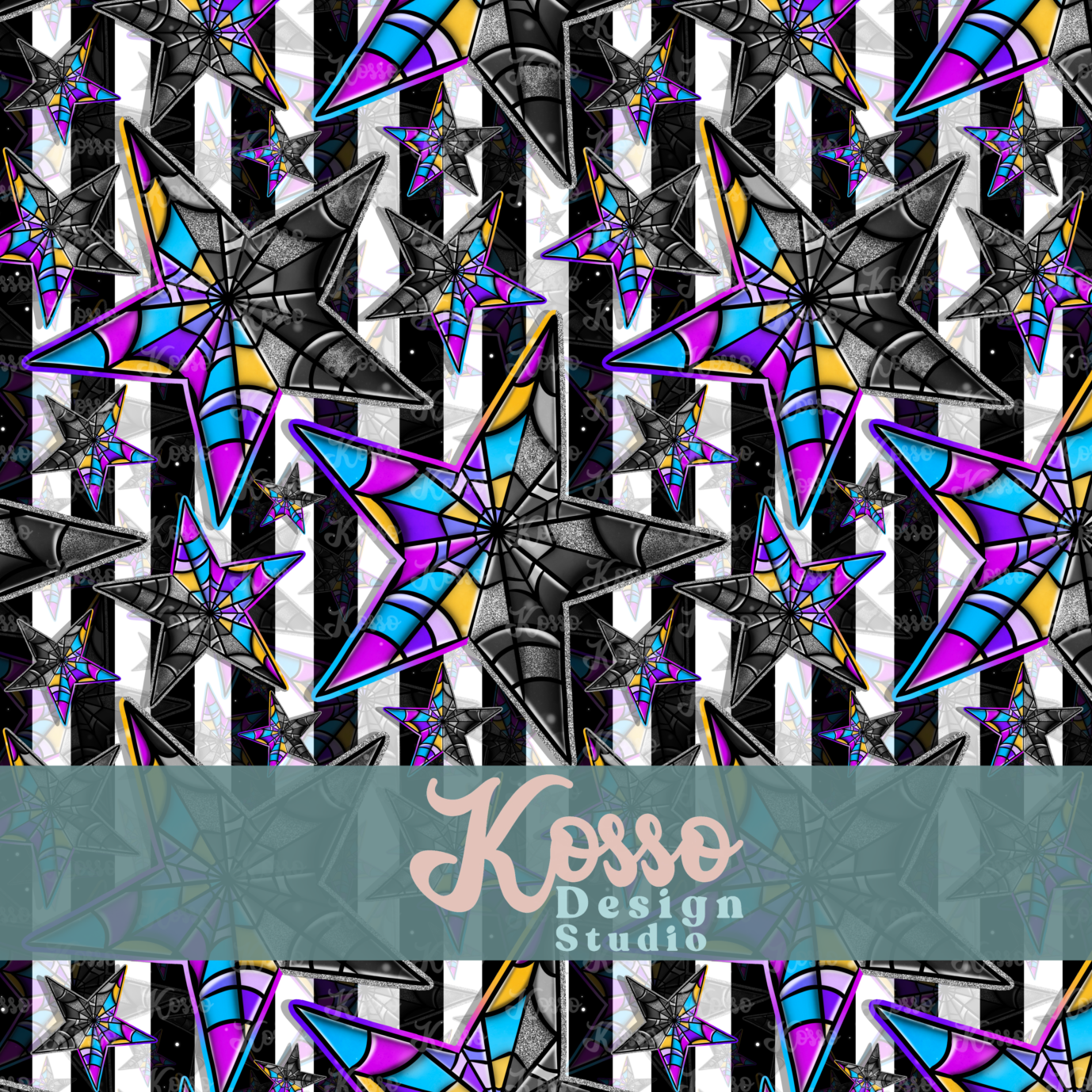 Wednesday Stars - Limited Exclusive- Seamless Design (5 available of each)