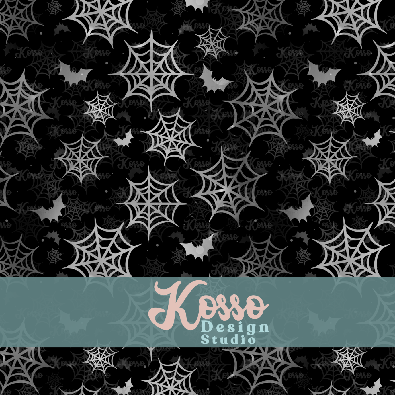 Webs & Bats - Non Exclusive- Seamless Design