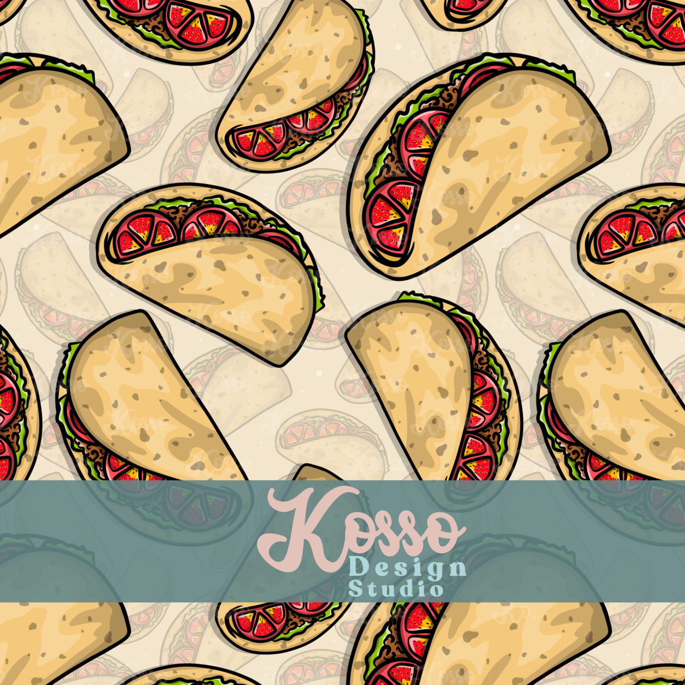 Taco - Non Exclusive- Seamless Design