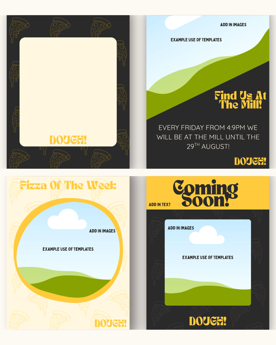 Personalised Social Media Templates