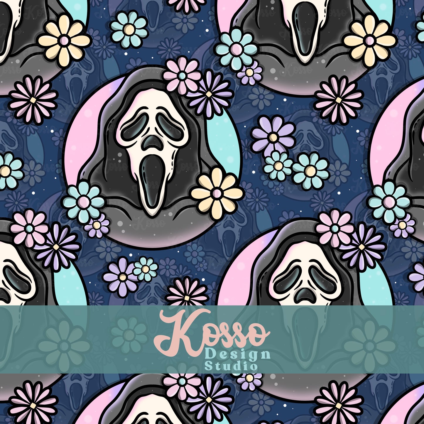 Hand drawn png seamless surface pattern digital download - sublimation design for clothing, tumblers - instant download seamless file with included limited commercial use - repeat tile seamless wrap print
