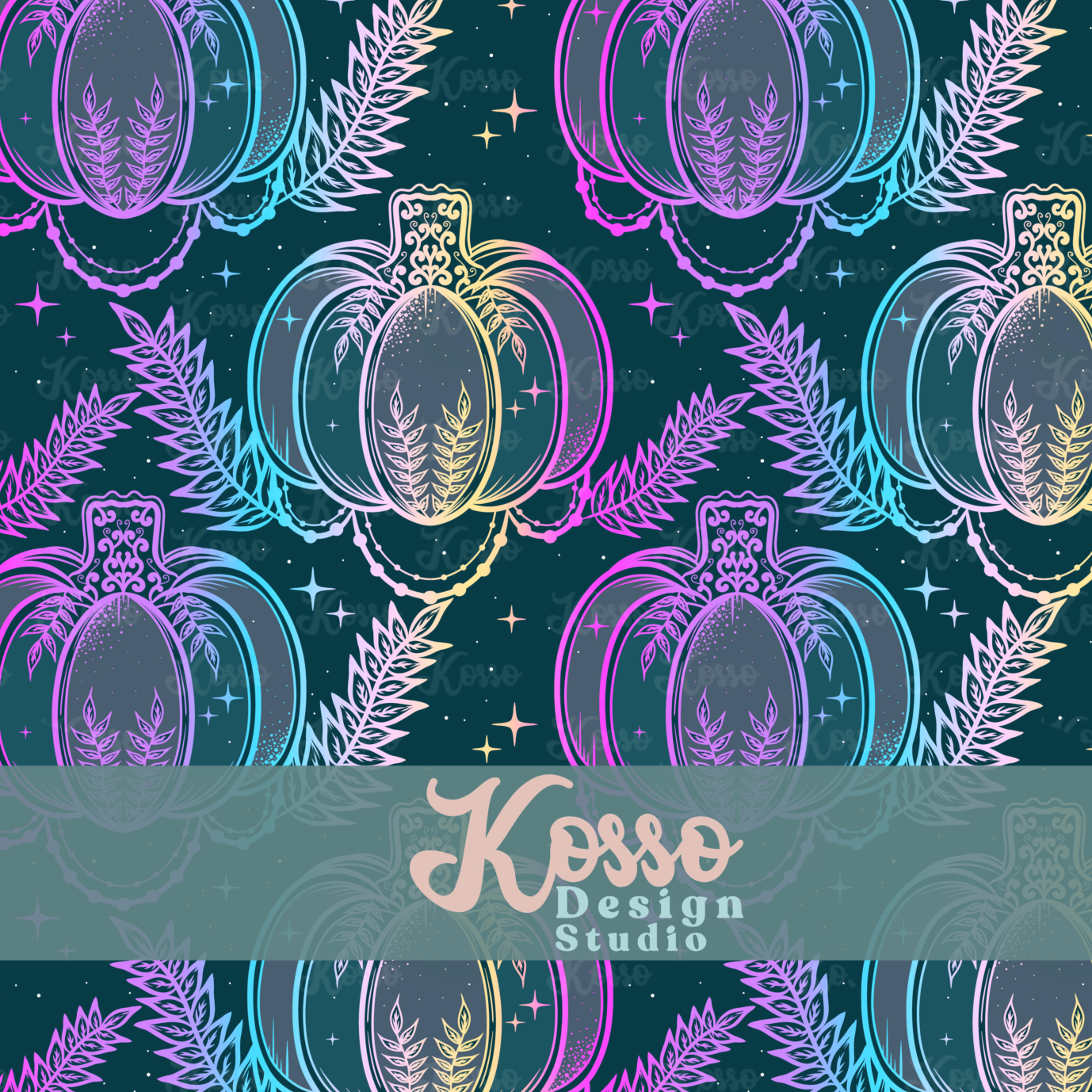 Lace Pumpkin - Limited Exclusive seamless design (4 available)