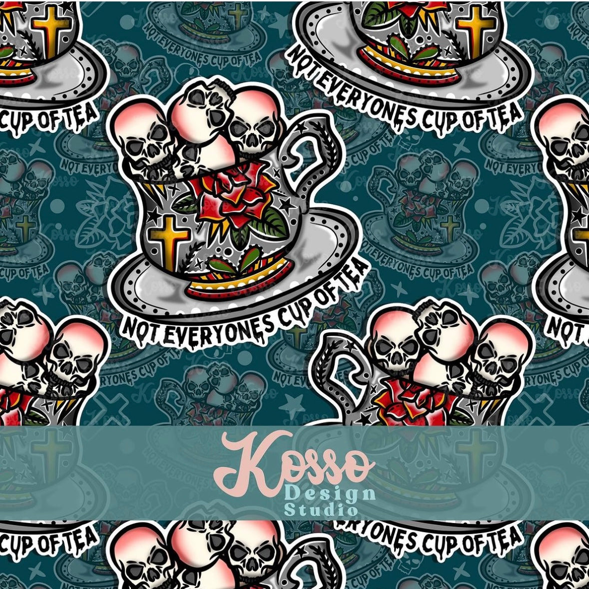 Not everyone's cup of tea- Exclusive seamless design (1 available)
