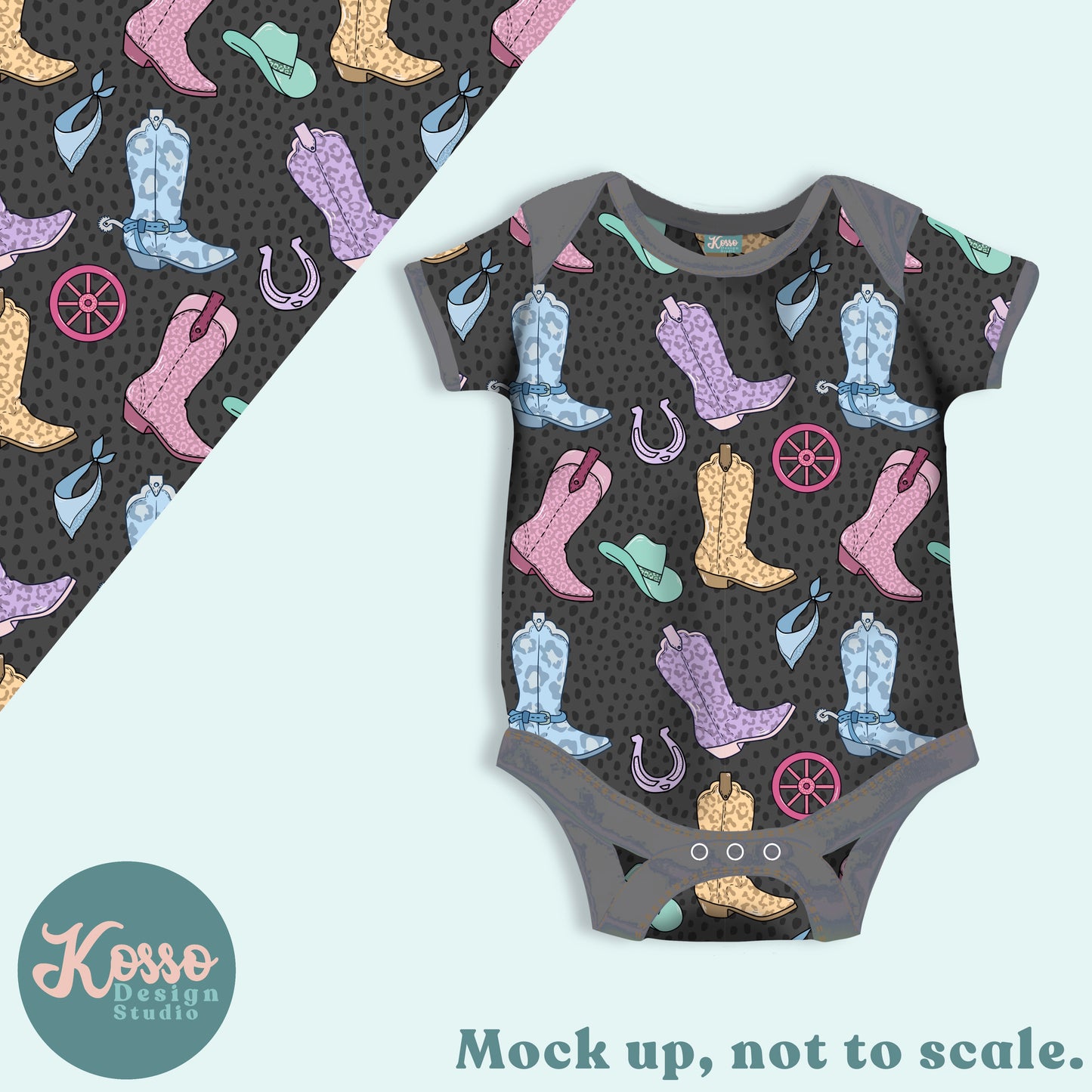 Hand drawn seamless design - sublimation pattern- digital repeat seamless design - alternative, retro, pretty digitally drawn seamless design