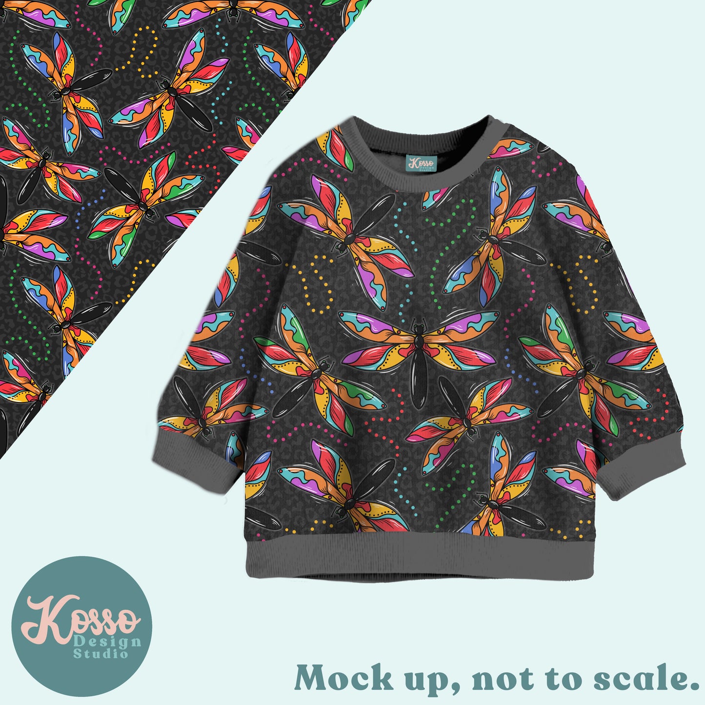 Hand drawn seamless design - sublimation pattern- digital repeat seamless design - alternative, retro, pretty digitally drawn seamless design