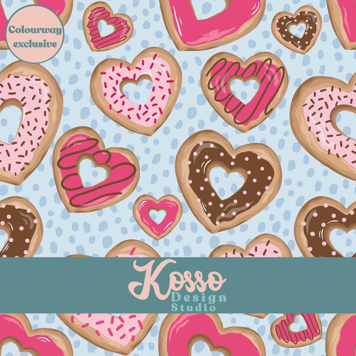 Hand drawn seamless design - sublimation pattern- digital repeat seamless design - alternative, retro, pretty digitally drawn seamless design
