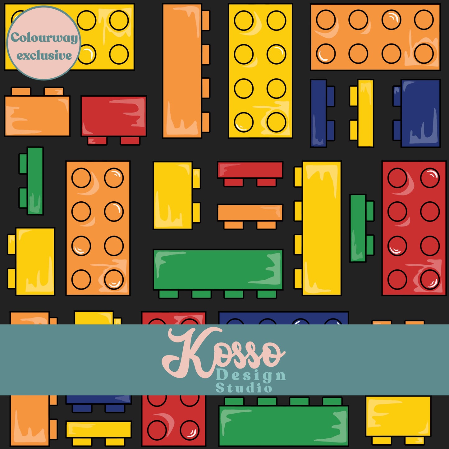 Exclusive Build Bricks Seamless Design