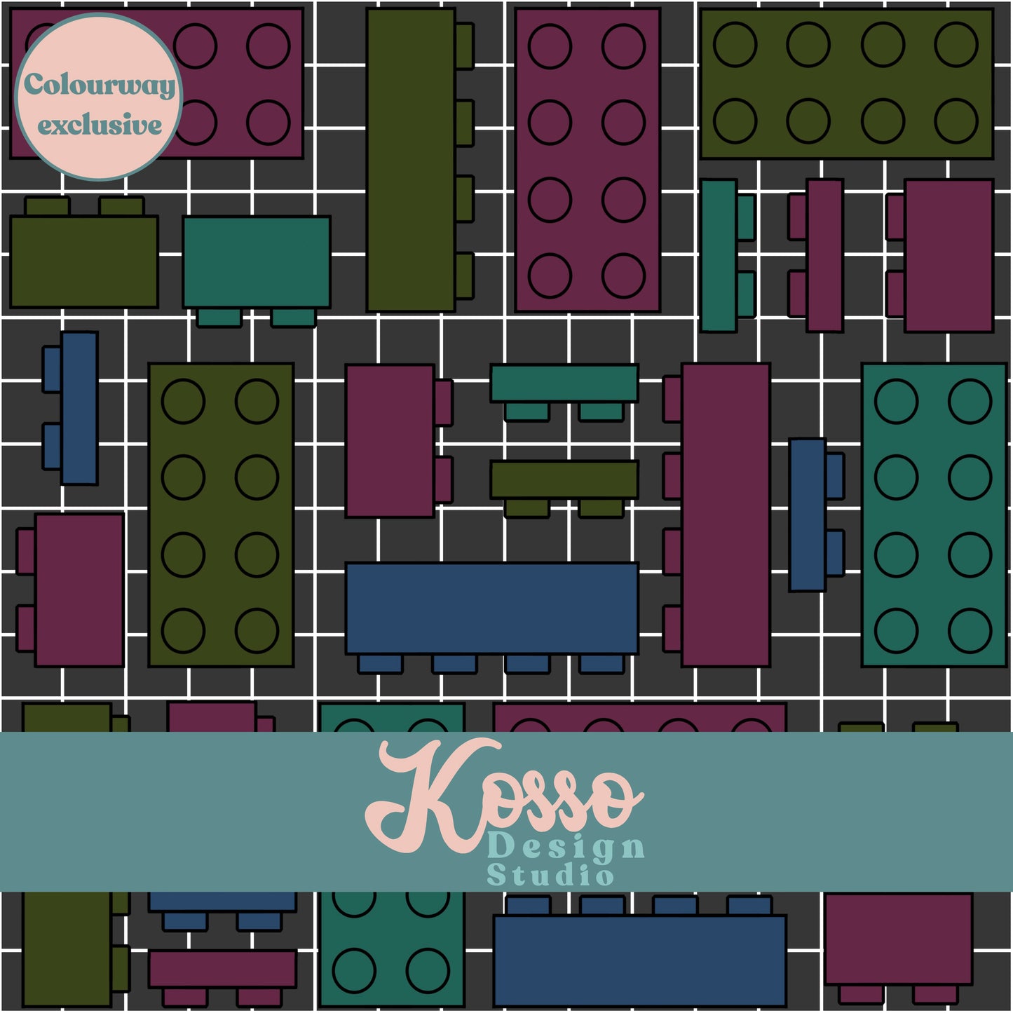 Exclusive Build Bricks Seamless Design