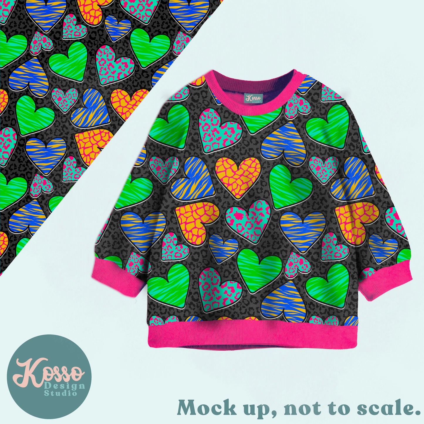 Hand drawn seamless design - sublimation pattern- digital repeat seamless design - alternative, retro, pretty digitally drawn seamless design