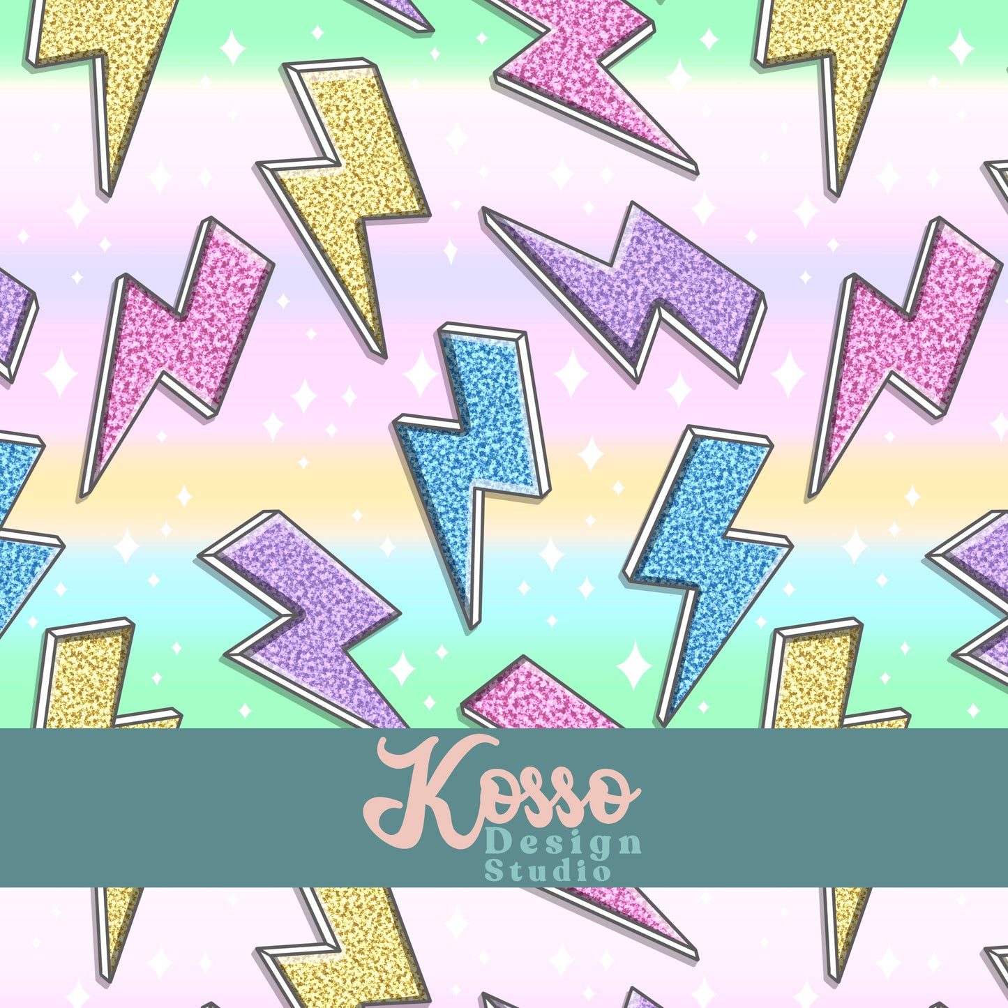Hand drawn seamless design - sublimation pattern- digital repeat seamless design - alternative, retro, pretty digitally drawn seamless design