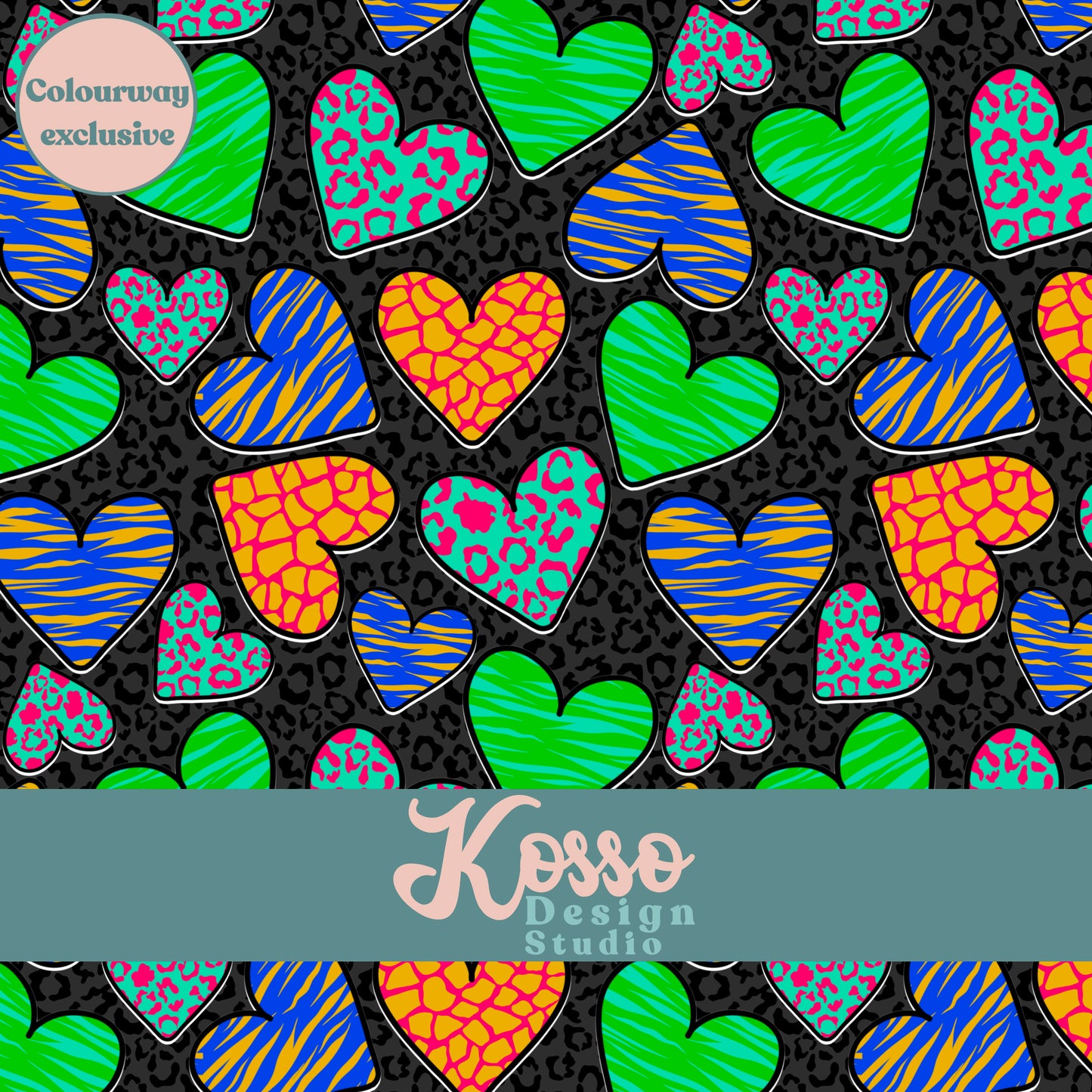 Hand drawn seamless design - sublimation pattern- digital repeat seamless design - alternative, retro, pretty digitally drawn seamless design