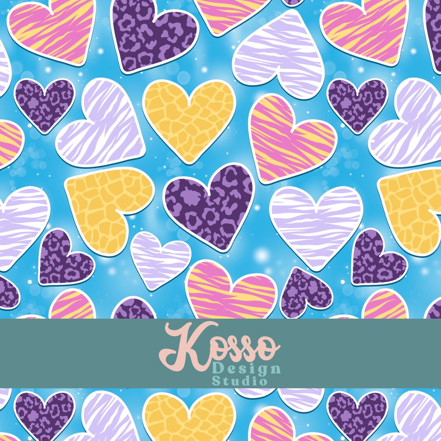 Hand drawn seamless design - sublimation pattern- digital repeat seamless design - alternative, retro, pretty digitally drawn seamless design