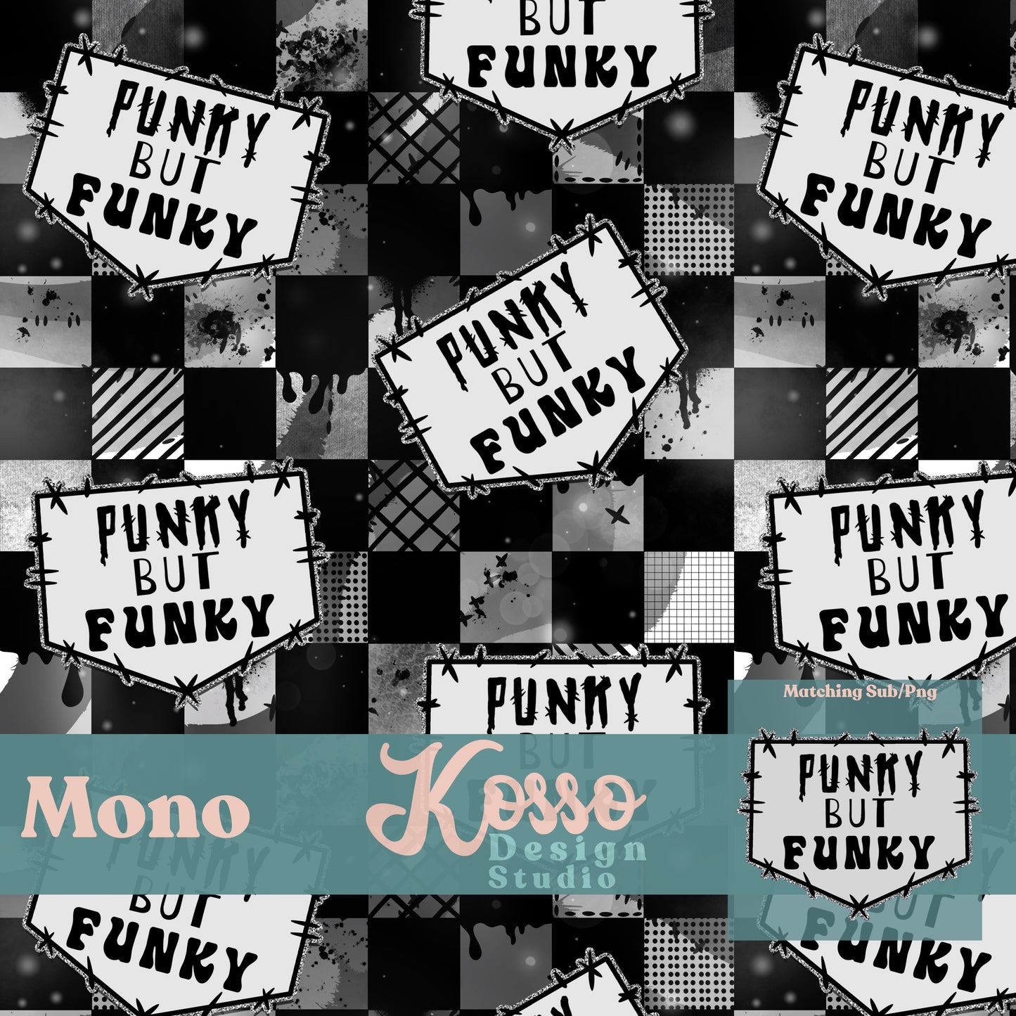 Hand drawn png seamless surface pattern digital download - sublimation design for clothing, tumblers - instant download seamless file with included limited commercial use - repeat tile seamless wrap print