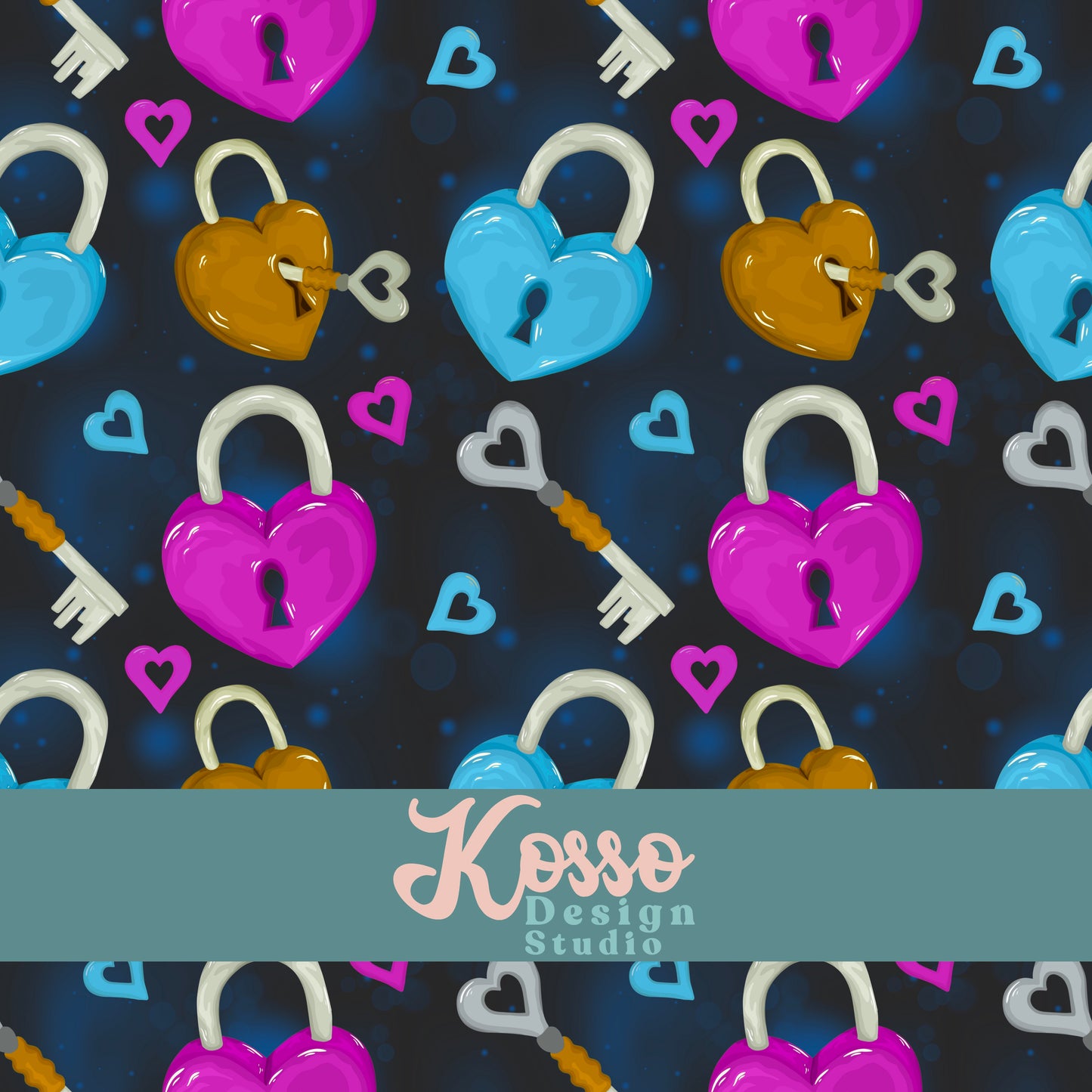Hand drawn seamless design - sublimation pattern- digital repeat seamless design - alternative, retro, pretty digitally drawn seamless design