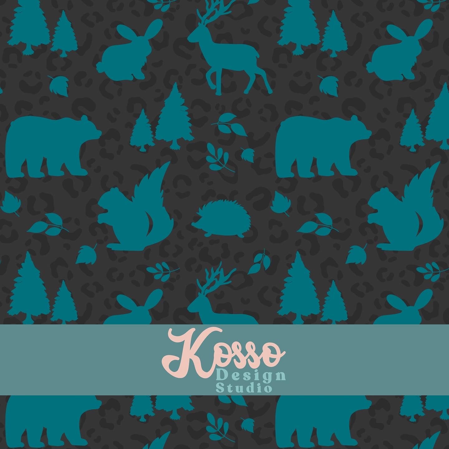 Hand drawn seamless design - sublimation pattern- digital repeat seamless design - alternative, retro, pretty digitally drawn seamless design
