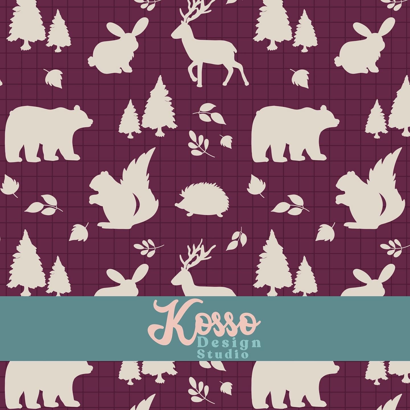 Hand drawn seamless design - sublimation pattern- digital repeat seamless design - alternative, retro, pretty digitally drawn seamless design