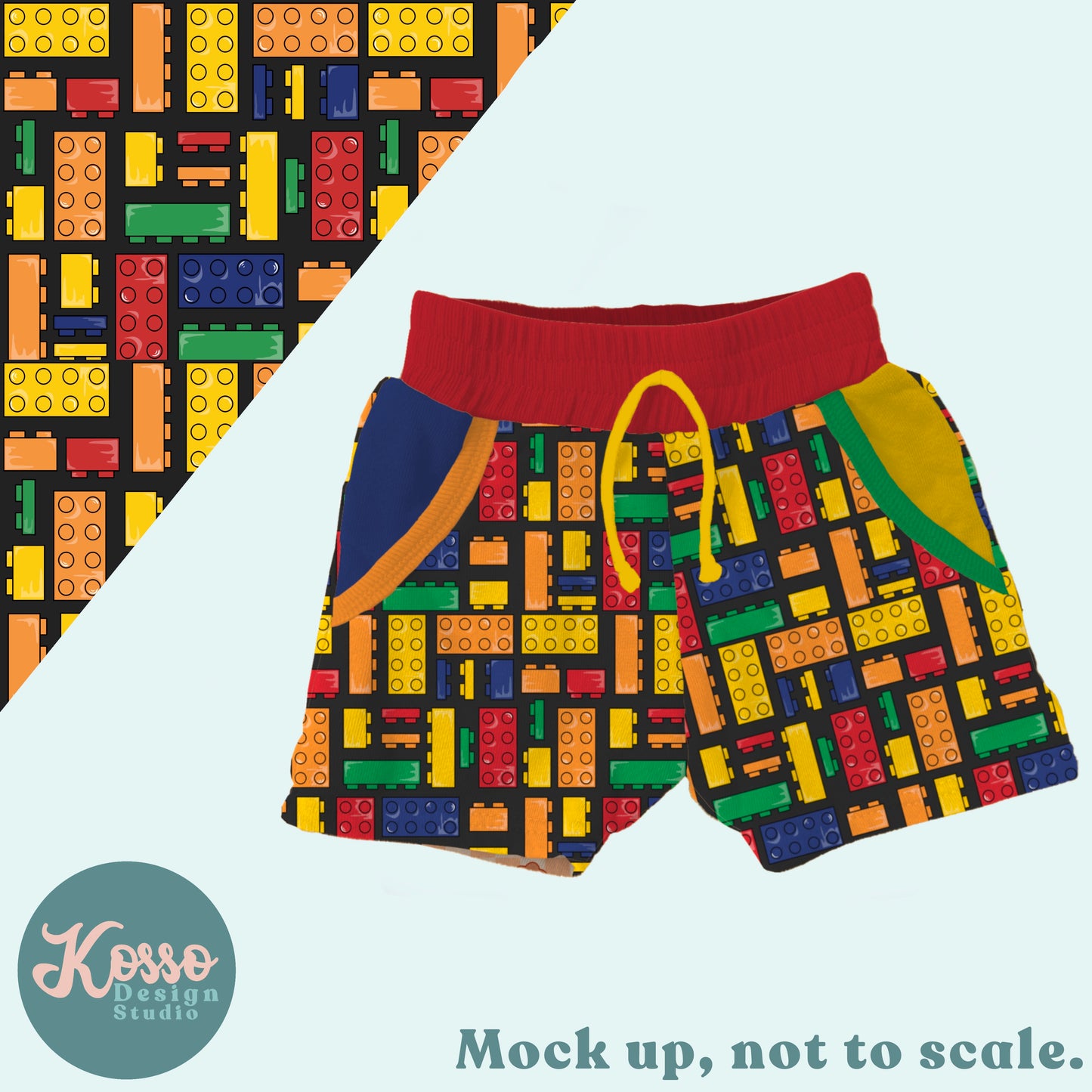 Hand drawn seamless design - sublimation pattern- digital repeat seamless design - alternative, retro, pretty digitally drawn seamless design