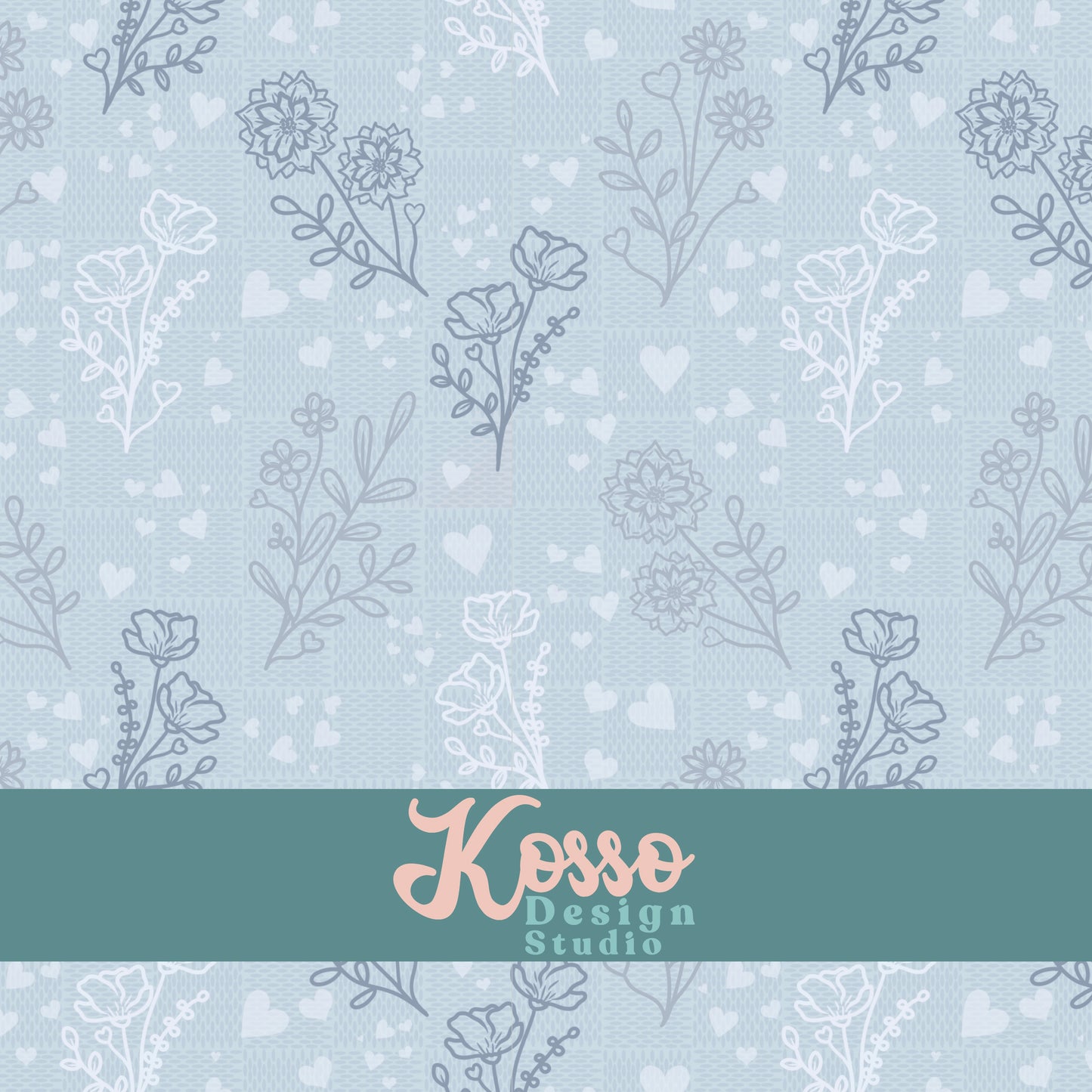Hand drawn seamless design - sublimation pattern- digital repeat seamless design - alternative, retro, pretty digitally drawn seamless design