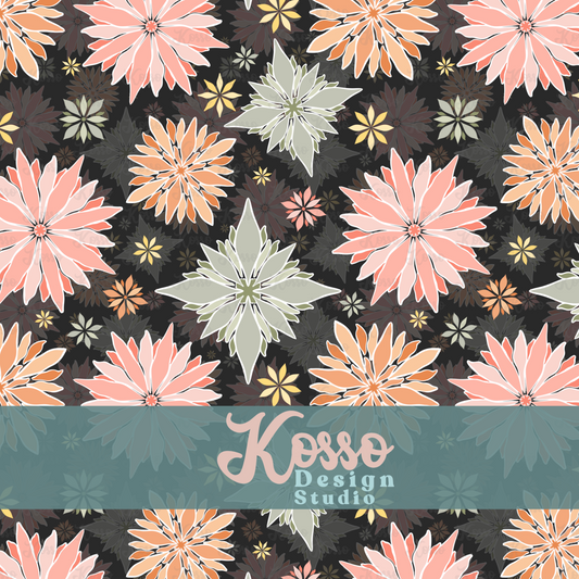 Mixed Floral - Limited Exclusive- Seamless Design (4 available of each)