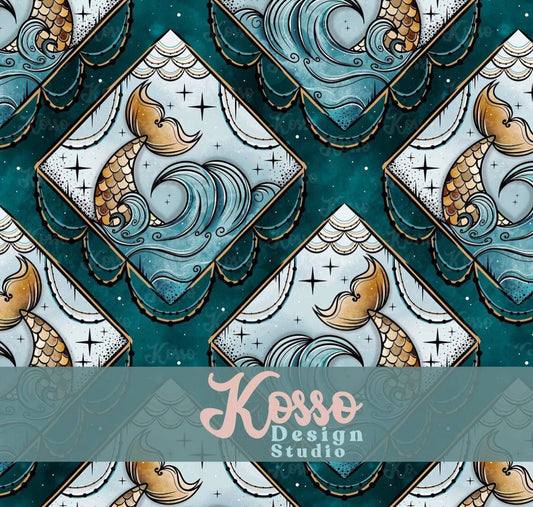 Mermaid Diamond - Limited Exclusive (5 available)- Seamless Design