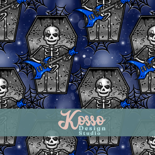 Skelly Rock- Exclusive seamless design (1 available)
