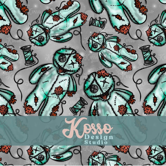 Voo doo zombie - Exclusive seamless design (1 available)