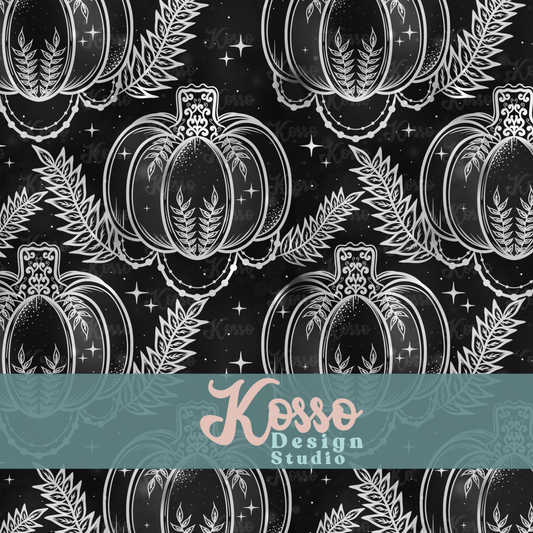 Lace Pumpkin -  Limited Exclusive seamless design (4  available)