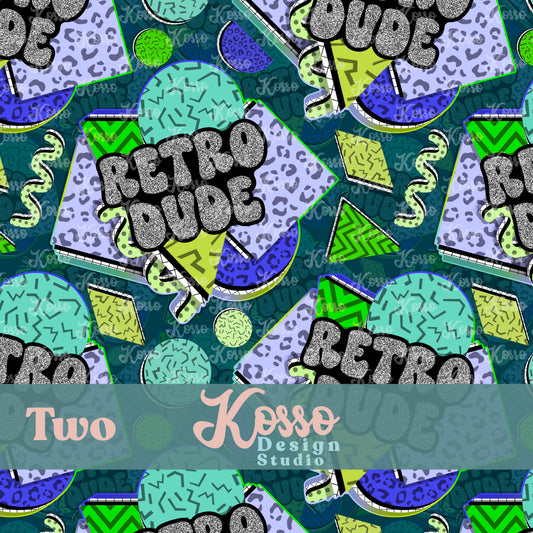 Retro Dude  - Non Exclusive- Seamless Design