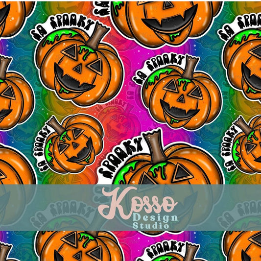 So Spooky Pumpkin - Exclusive seamless design (1 available)