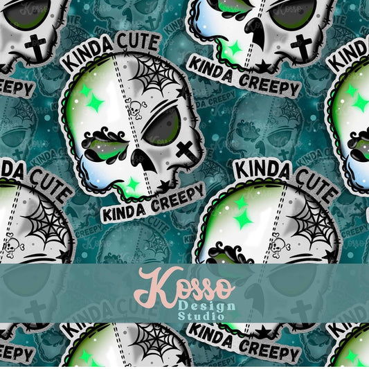 Kinda cute, kinda creepy- Exclusive seamless design (1 available)