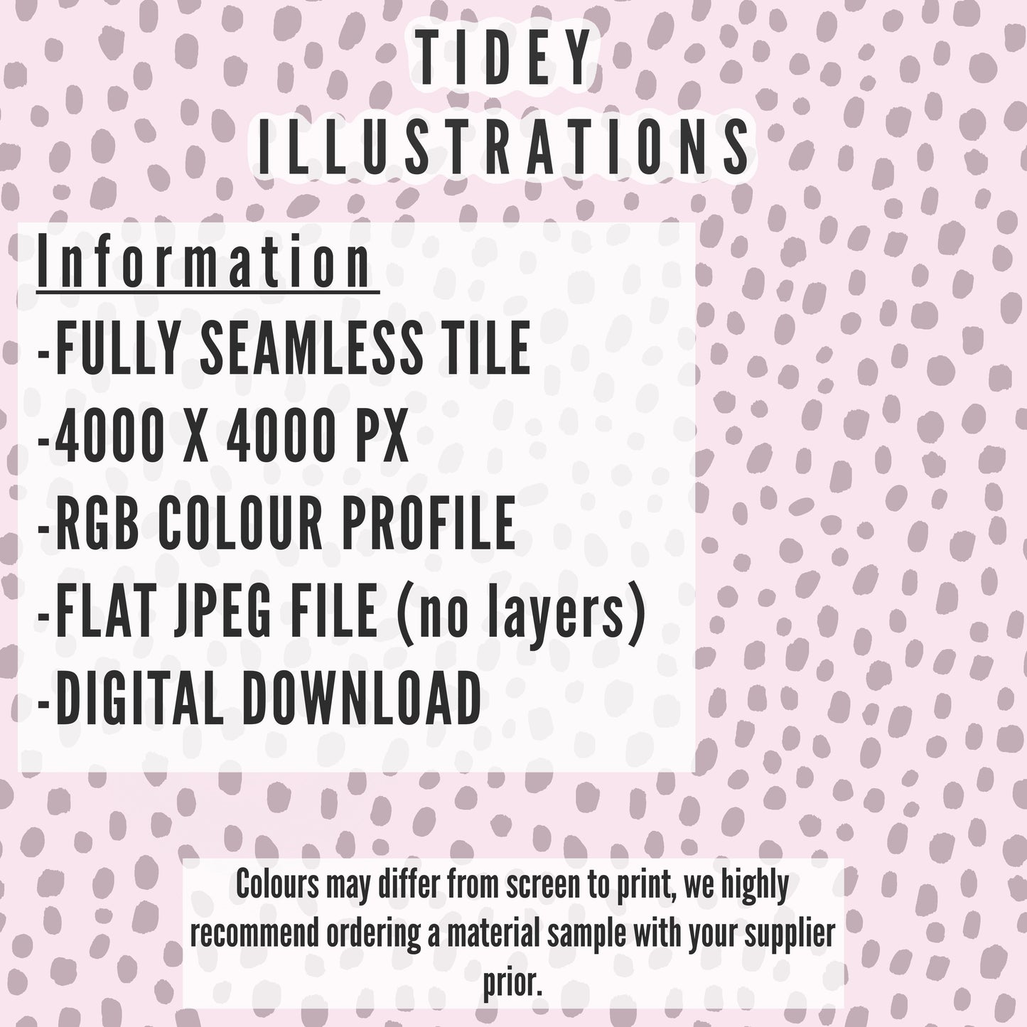 Hand drawn png seamless surface pattern digital download - sublimation design for clothing, tumblers - instant download seamless file with included limited commercial use - repeat tile seamless wrap print