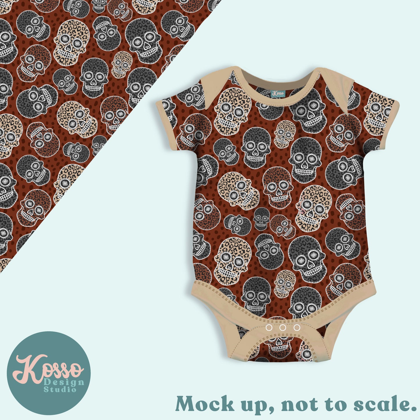 Hand drawn seamless design - sublimation pattern- digital repeat seamless design - alternative, retro, pretty digitally drawn seamless design